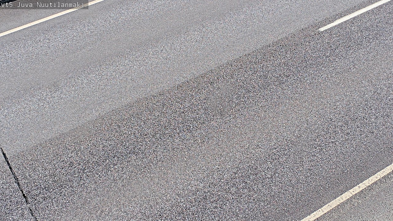 Weather Camera Image Road 5 Juva, Nuutilanmäki, Juva, Etelä-Savo