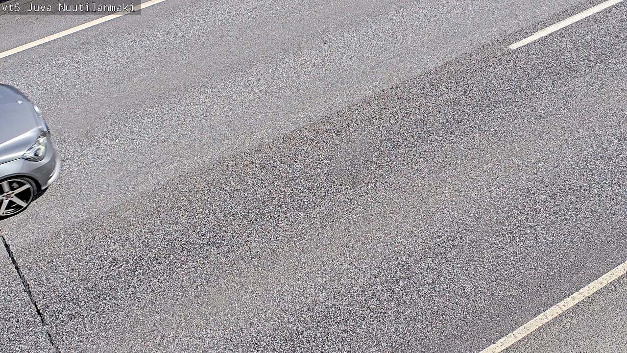 Weather Camera Image Väg 5 Juva, Nuutilanmäki, Juva, Etelä-Savo