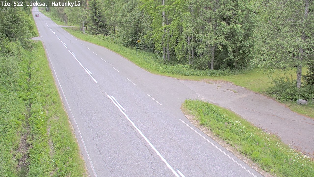 Weather Camera Image Road 522 Lieksa, Hatunkylä, Lieksa, Pohjois-Karjala