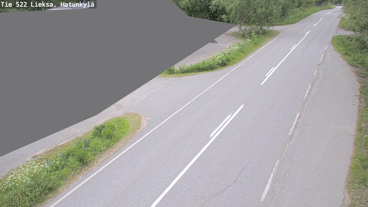 Weather Camera Image Road 522 Lieksa, Hatunkylä, Lieksa, Pohjois-Karjala