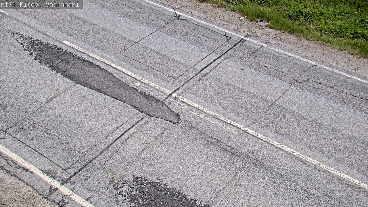 Weather Camera Image Road 71 Väärämäki, Kitee, Pohjois-Karjala