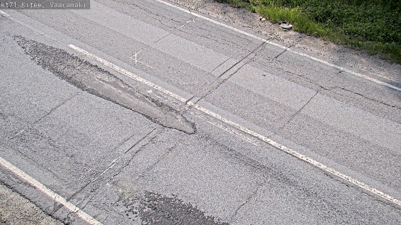Weather Camera Image Road 71 Väärämäki, Kitee, Pohjois-Karjala