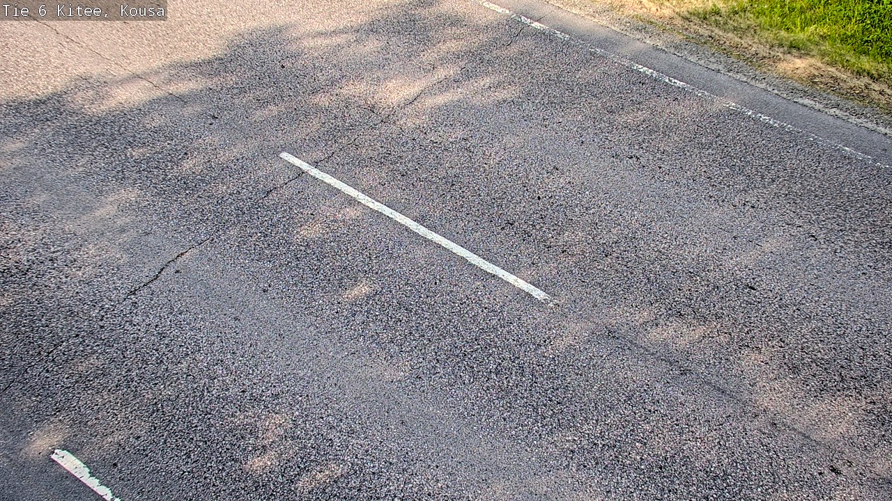 Weather Camera Image Road 6, Kitee, Kousa, Kitee, Pohjois-Karjala