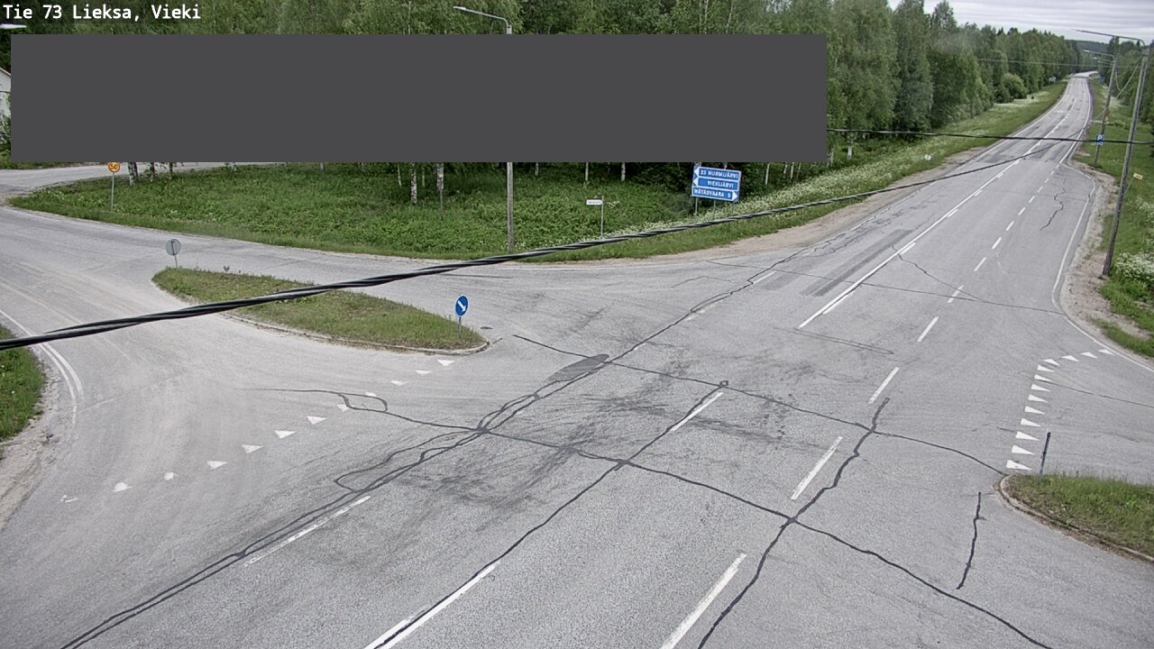 Weather Camera Image Road 73 Lieksa, Vieki, Lieksa, Pohjois-Karjala