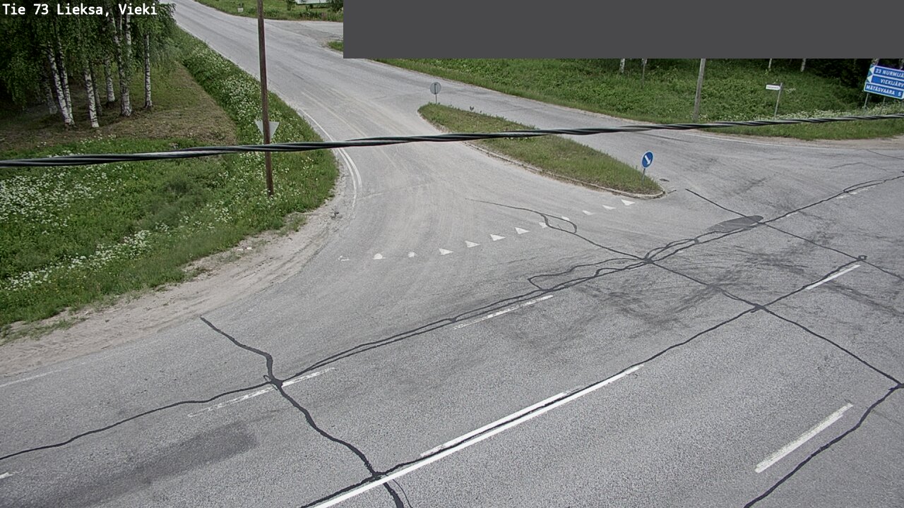 Weather Camera Image Väg 73 Lieksa, Vieki, Lieksa, Pohjois-Karjala
