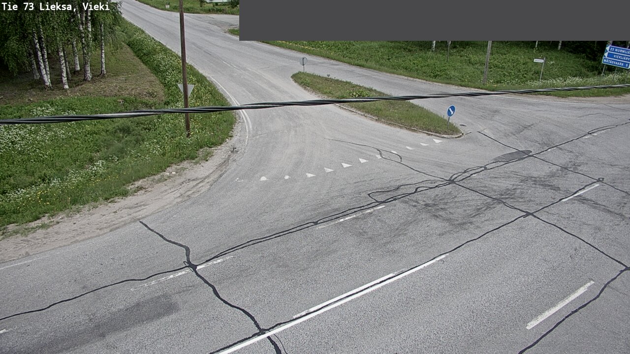 Weather Camera Image Väg 73 Lieksa, Vieki, Lieksa, Pohjois-Karjala
