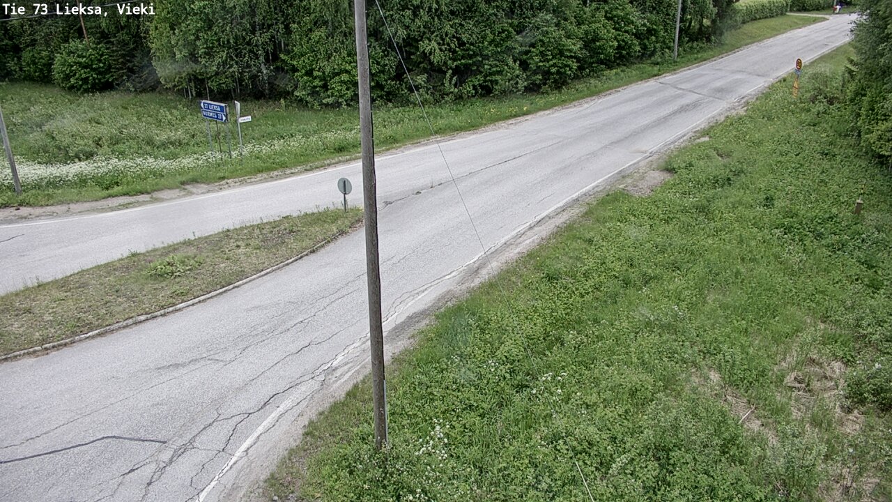 Weather Camera Image Väg 73 Lieksa, Vieki, Lieksa, Pohjois-Karjala