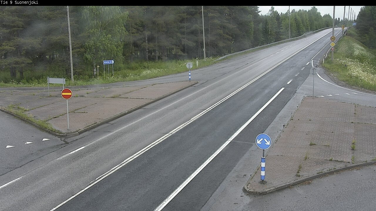 Weather Camera Image Road 9 Suonenjoki, Purola, Suonenjoki, Pohjois-Savo