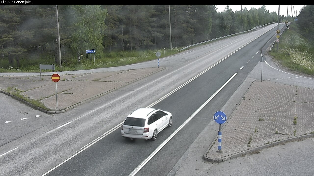 Weather Camera Image Road 9 Suonenjoki, Purola, Suonenjoki, Pohjois-Savo