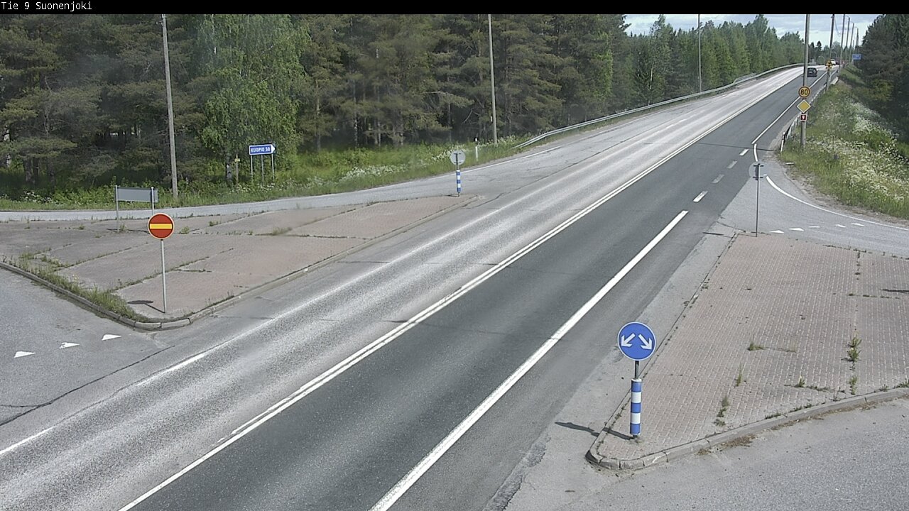 Weather Camera Image Road 9 Suonenjoki, Purola, Suonenjoki, Pohjois-Savo