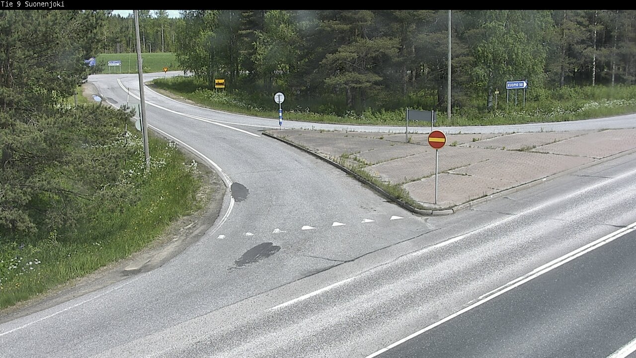 Weather Camera Image Road 9 Suonenjoki, Purola, Suonenjoki, Pohjois-Savo