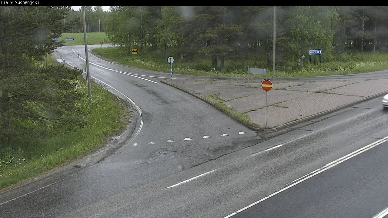 Weather Camera Image Väg 9 Suonenjoki, Purola, Suonenjoki, Pohjois-Savo