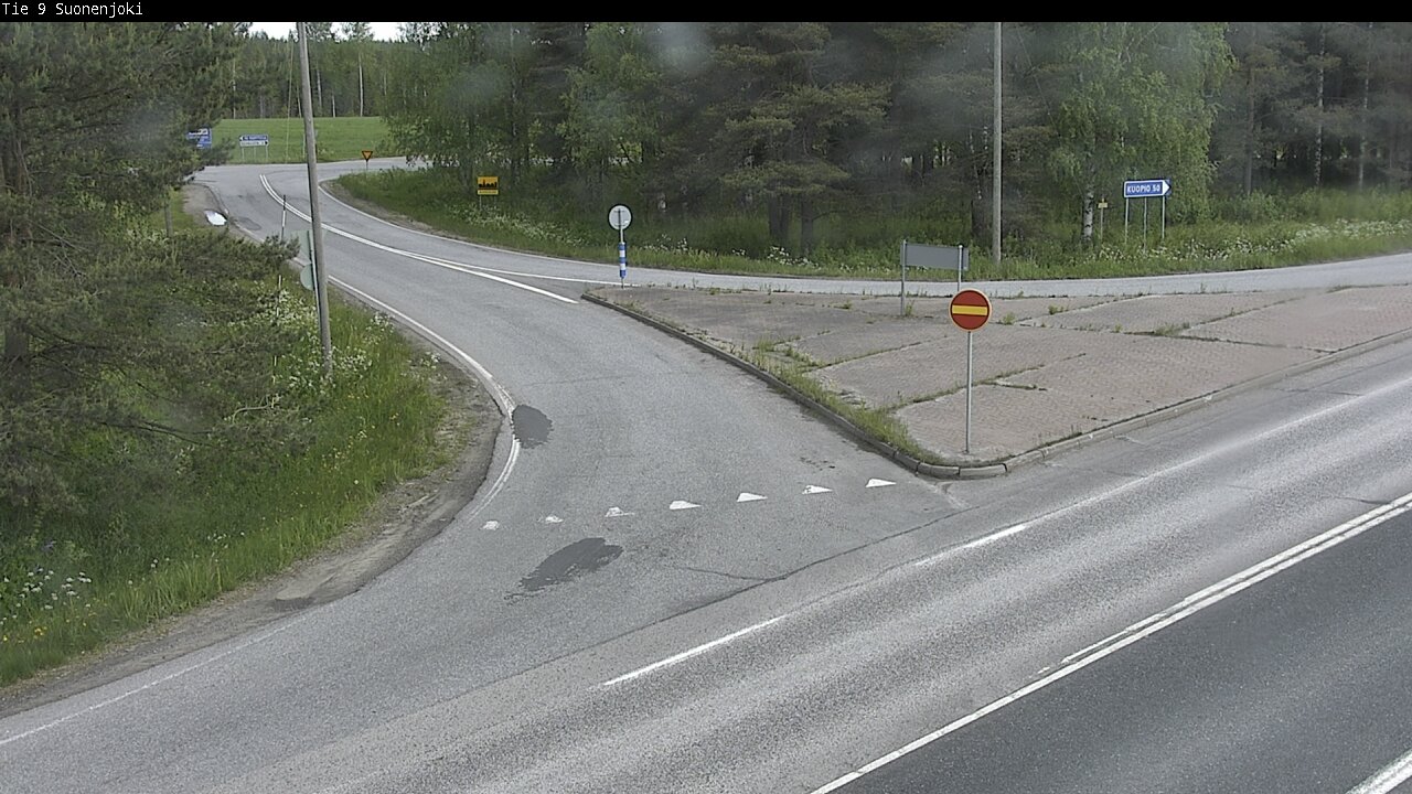 Weather Camera Image Road 9 Suonenjoki, Purola, Suonenjoki, Pohjois-Savo