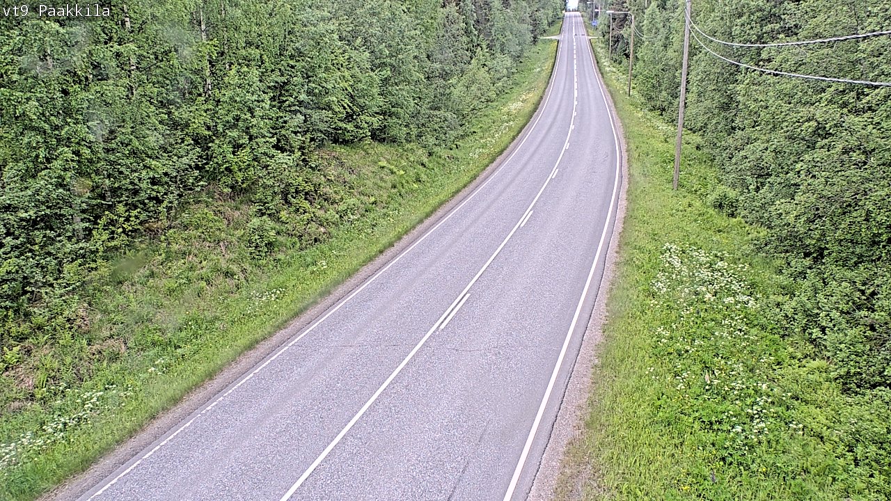 Weather Camera Image Road 9 Tuusniemi, Paakkila, Tuusniemi, Pohjois-Savo
