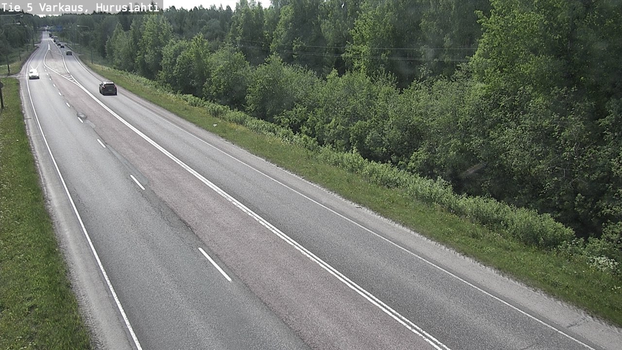 Weather Camera Image Road 5 Varkaus, Huruslahti, Varkaus, Pohjois-Savo