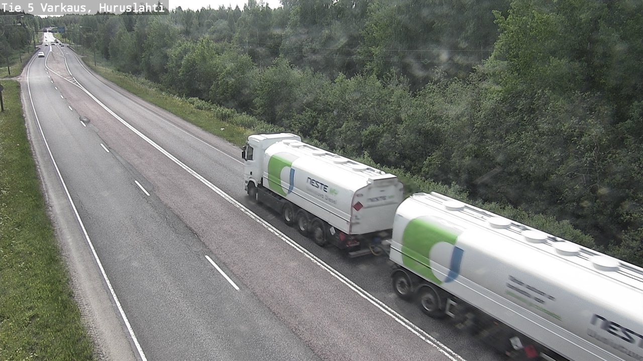 Weather Camera Image Väg 5 Varkaus, Huruslahti, Varkaus, Pohjois-Savo