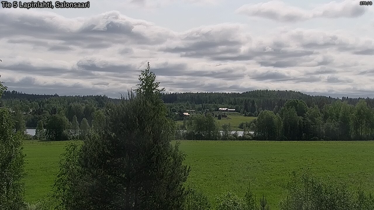 Weather Camera Image Road 5 Lapinlahti, Salonsaari, Lapinlahti, Pohjois-Savo