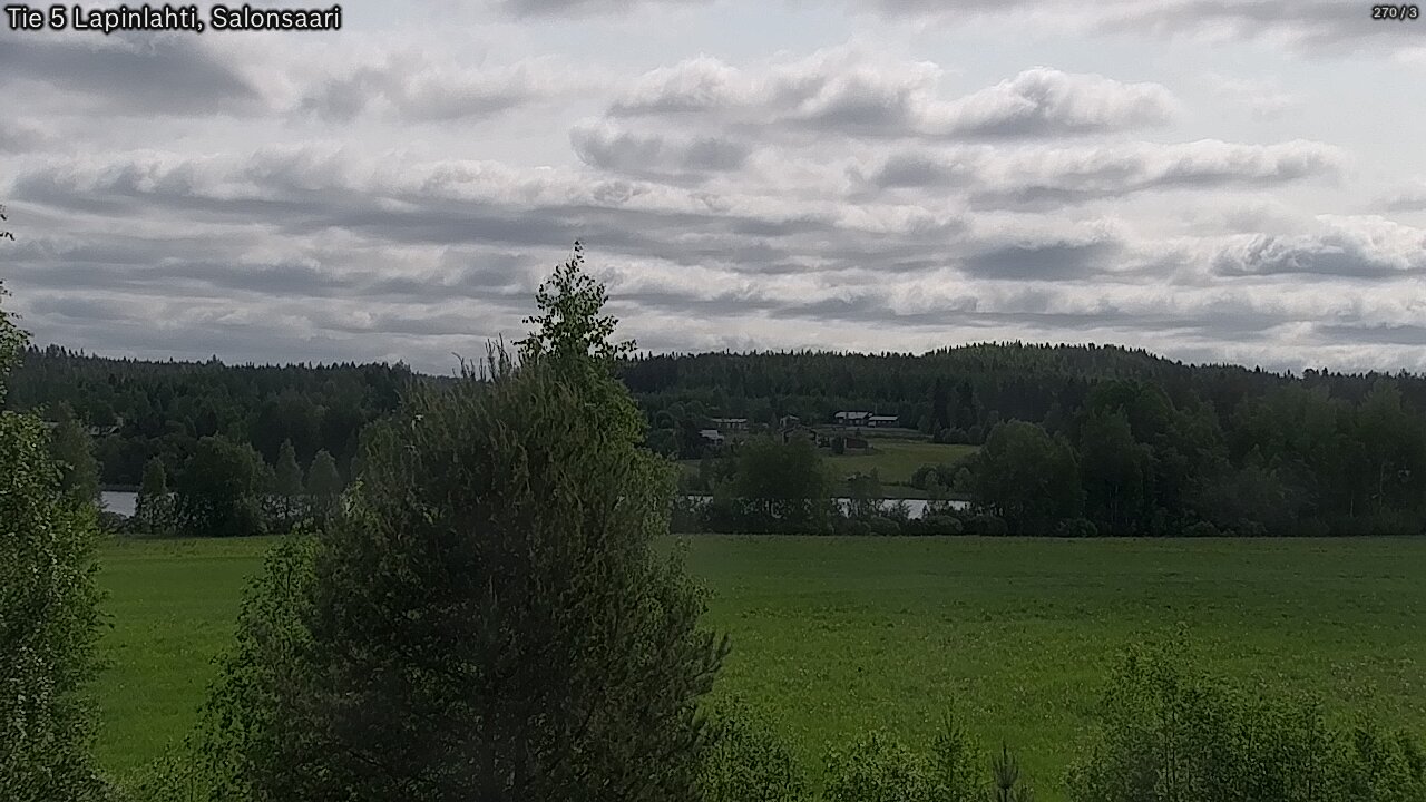 Weather Camera Image Väg 5 Lapinlax, Salonsaari, Lapinlahti, Pohjois-Savo