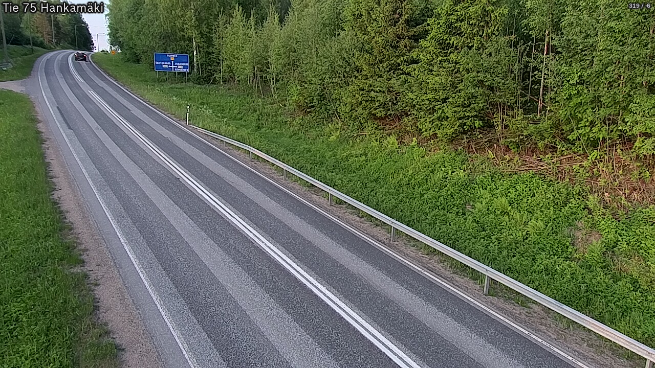 Kelikamerat Kuva Tie 75 Rautavaara, Hankamäki, Rautavaara, Pohjois-Savo