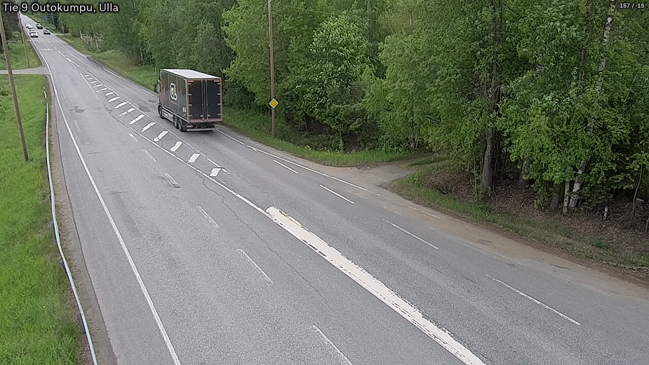 Weather Camera Image Road 9 Outokumpu, Ulla, Outokumpu, Pohjois-Karjala