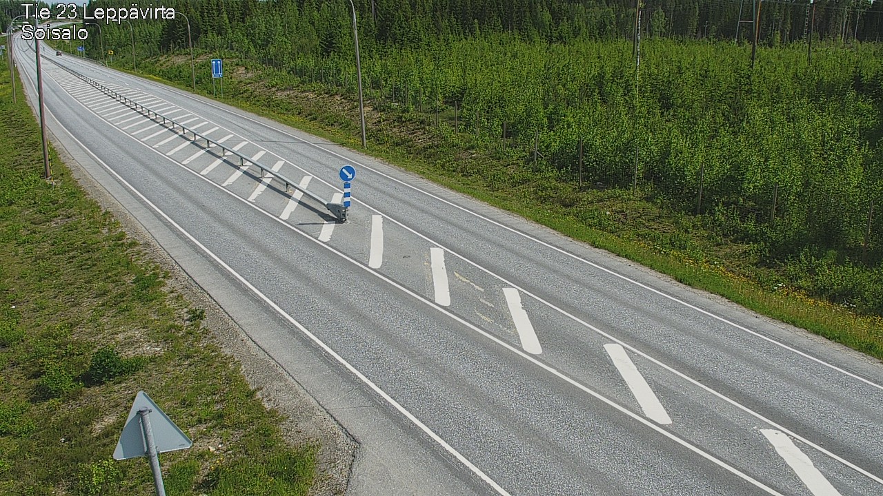 Weather Camera Image Väg 23 Leppävirta, Soisalo, Leppävirta, Pohjois-Savo