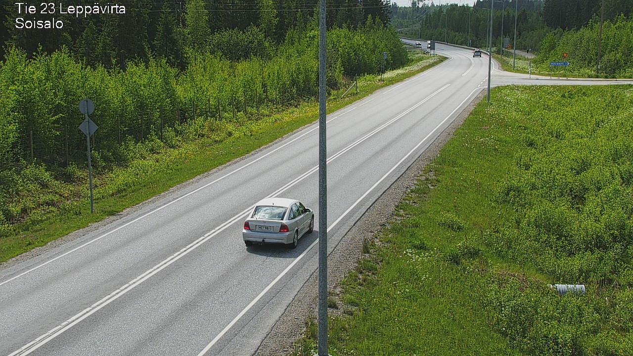 Weather Camera Image Väg 23 Leppävirta, Soisalo, Leppävirta, Pohjois-Savo