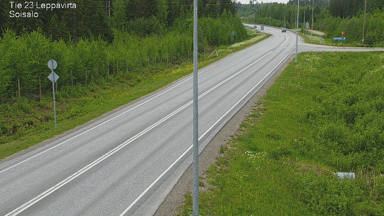 Kelikamerat Kuva Tie 23 Leppävirta, Soisalo, Leppävirta, Pohjois-Savo