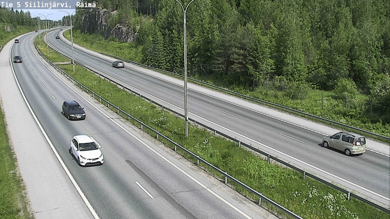 Weather Camera Image Road Siilinjärvi, Räimä, Siilinjärvi, Pohjois-Savo