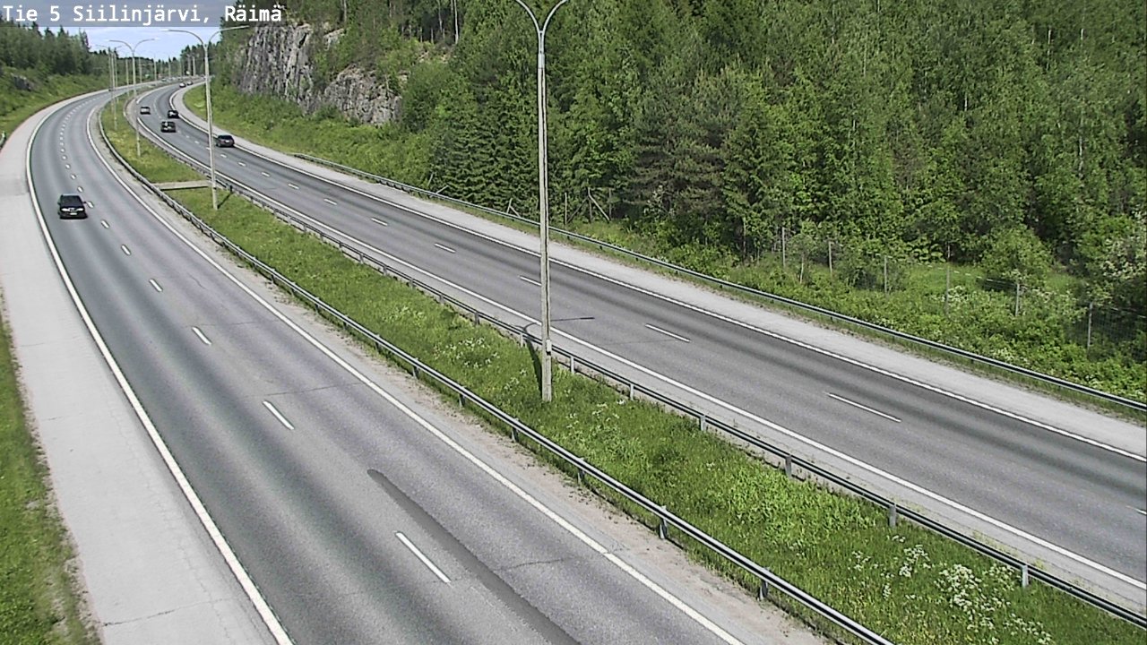 Weather Camera Image Väg 5 Siilinjärvi, Räimä, Siilinjärvi, Pohjois-Savo