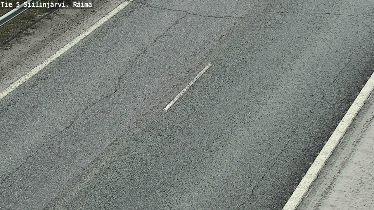 Weather Camera Image Road Siilinjärvi, Räimä, Siilinjärvi, Pohjois-Savo