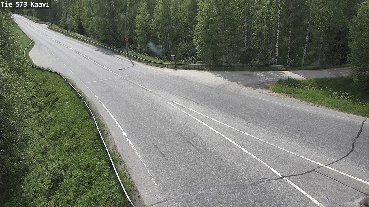 Weather Camera Image Road 573 Kaavi, Kaavi, Pohjois-Savo