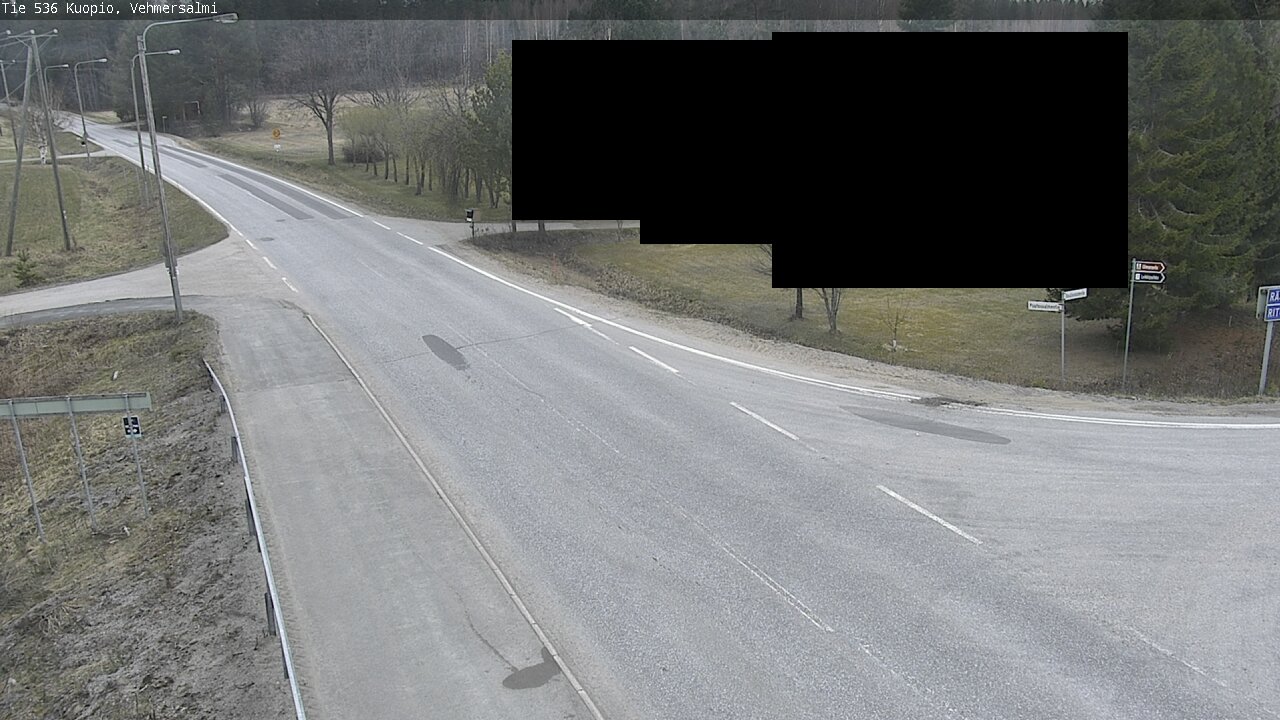 Kelikamerat Kuva Tie 536 Kuopio, Vehmersalmi, Kuopio, Pohjois-Savo