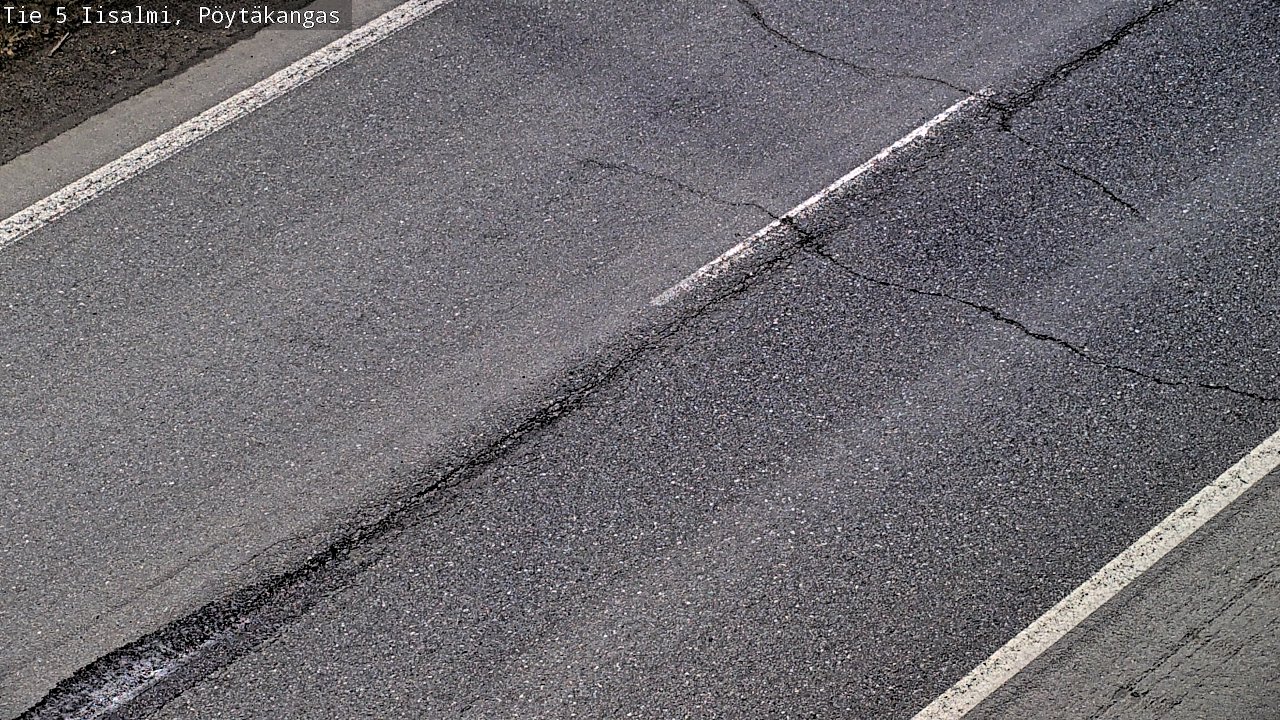 Weather Camera Image Road 5 Iisalmi, Pöytäkangas, Iisalmi, Pohjois-Savo