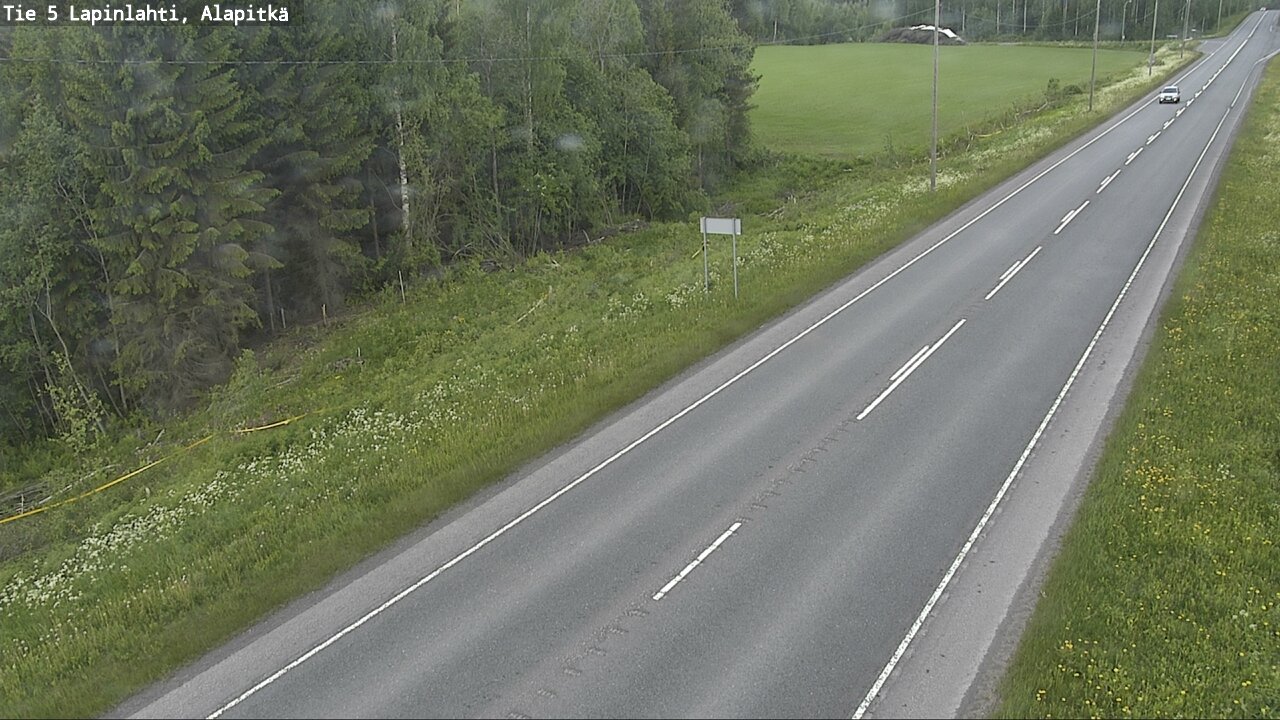 Kelikamerat Kuva Tie 5 Lapinlahti, Alapitkä, Lapinlahti, Pohjois-Savo