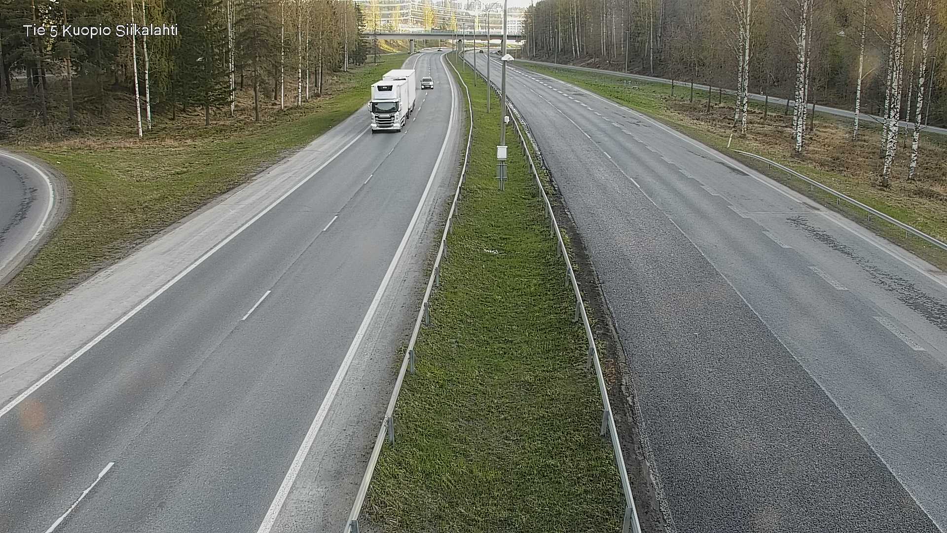 Weather Camera Image Road 5 Kuopio, Siikalahti, Kuopio, Pohjois-Savo