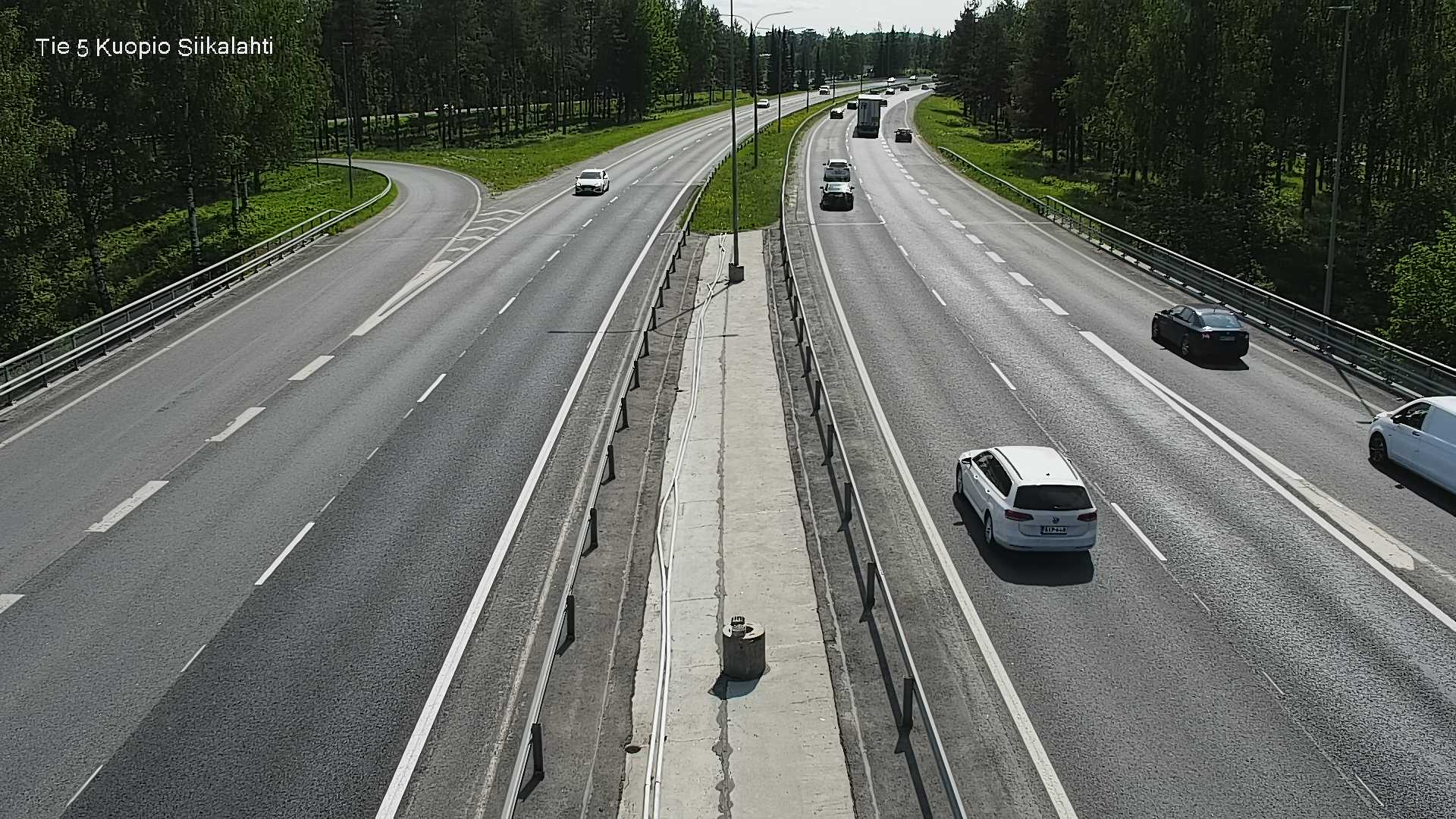 Weather Camera Image Road 5 Kuopio, Siikalahti, Kuopio, Pohjois-Savo
