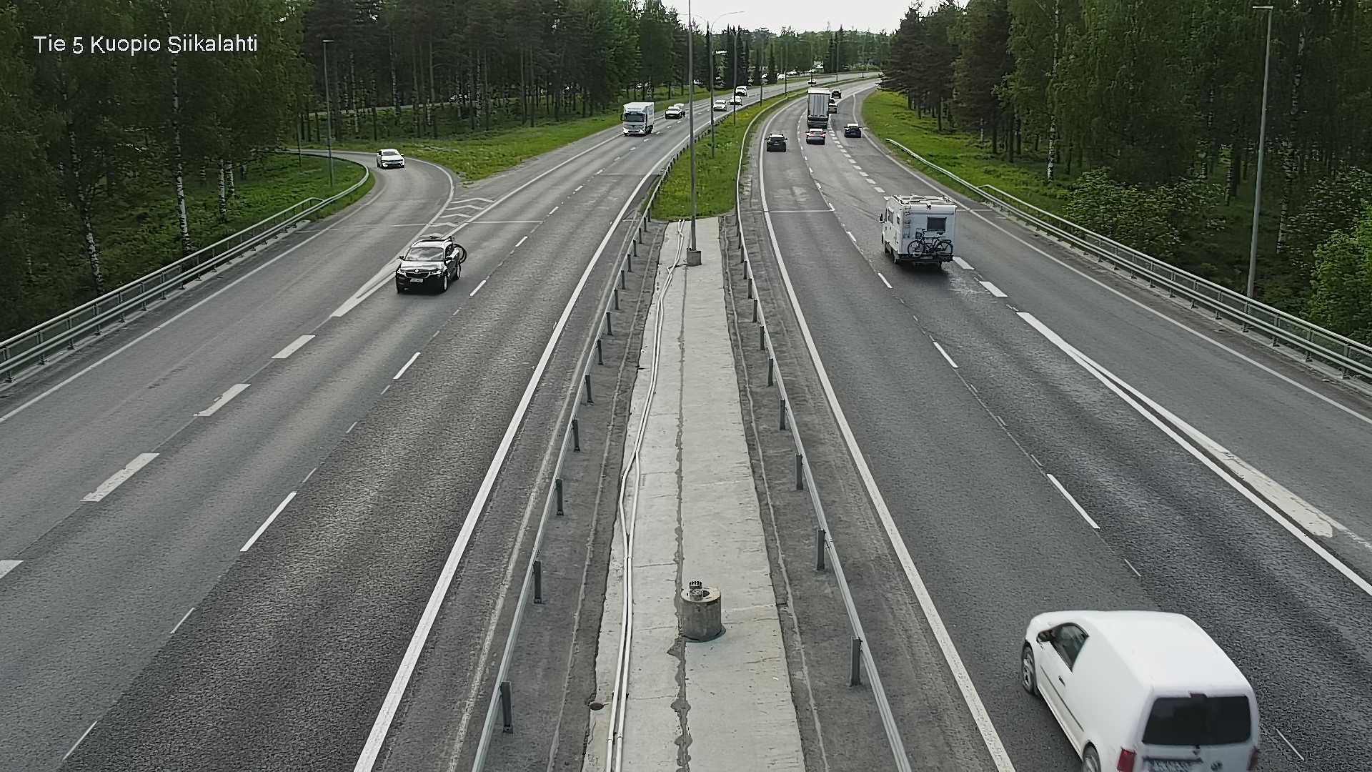 Weather Camera Image Road 5 Kuopio, Siikalahti, Kuopio, Pohjois-Savo