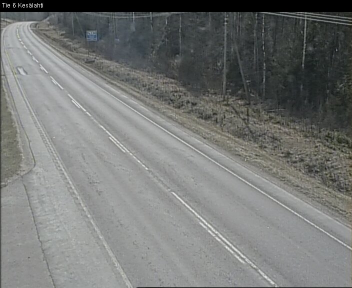 Weather Camera Image Road 6 Kitee, Kesälahti, Kitee, Pohjois-Karjala
