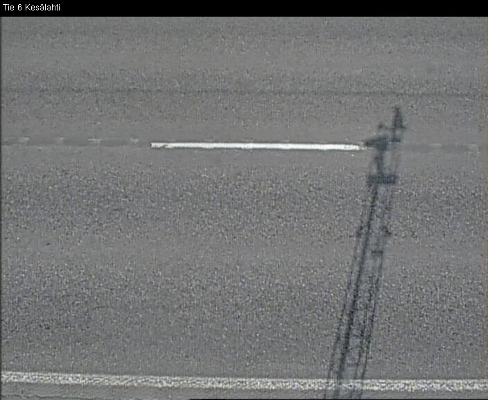 Weather Camera Image Road 6 Kitee, Kesälahti, Kitee, Pohjois-Karjala
