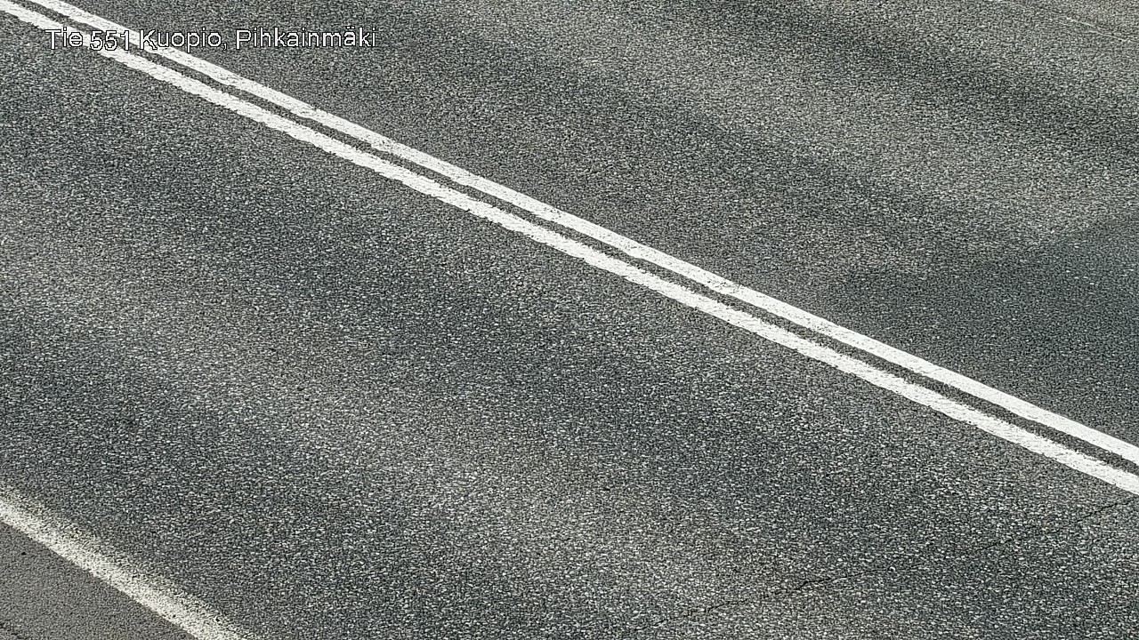 Weather Camera Image Väg 551 Kuopio, Pihkainmäki, Kuopio, Pohjois-Savo