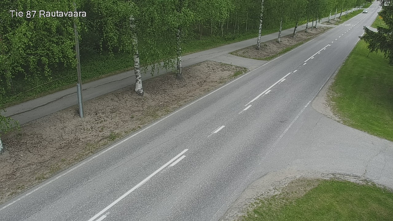 Weather Camera Image Road 87 Rautavaara, Rautavaara, Pohjois-Savo