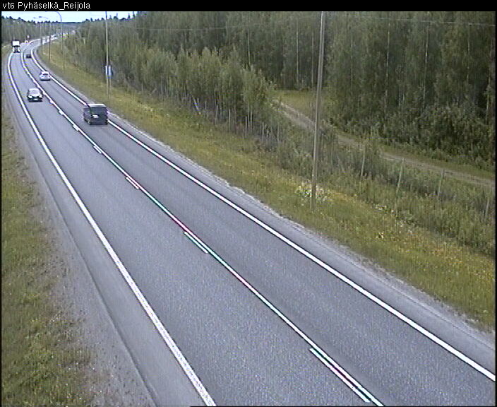 Weather Camera Image Road 6 Joensuu, Reijola, Joensuu, Pohjois-Karjala