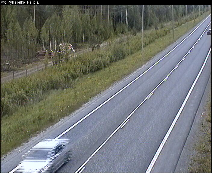 Weather Camera Image Road 6 Joensuu, Reijola, Joensuu, Pohjois-Karjala