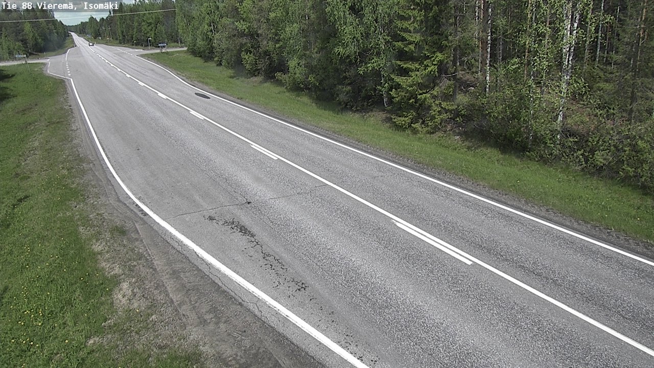 Kelikamerat Kuva Tie 88 Vieremä, Isomäki, Vieremä, Pohjois-Savo