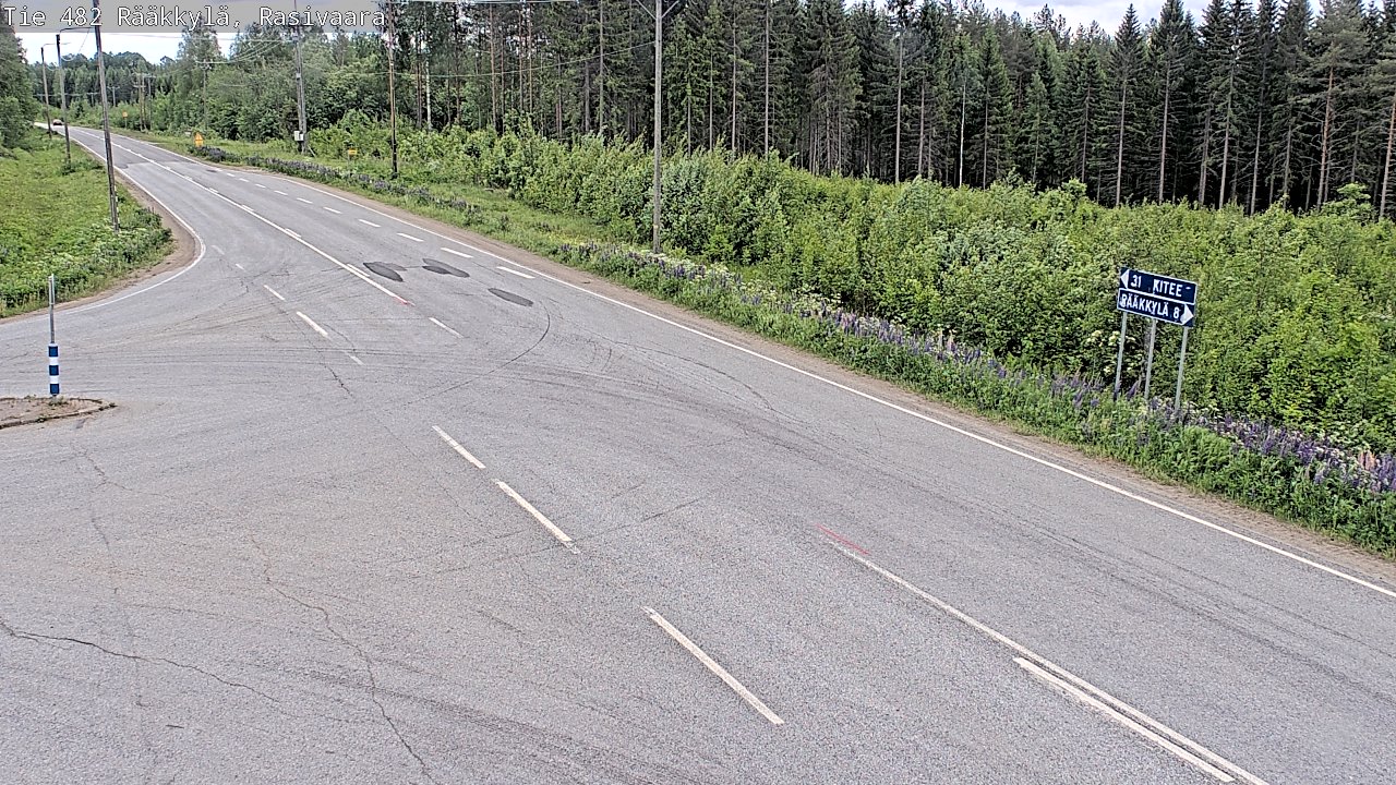 Kelikamerat Kuva Tie 482 Rääkkylä, Rasivaara, Rääkkylä, Pohjois-Karjala