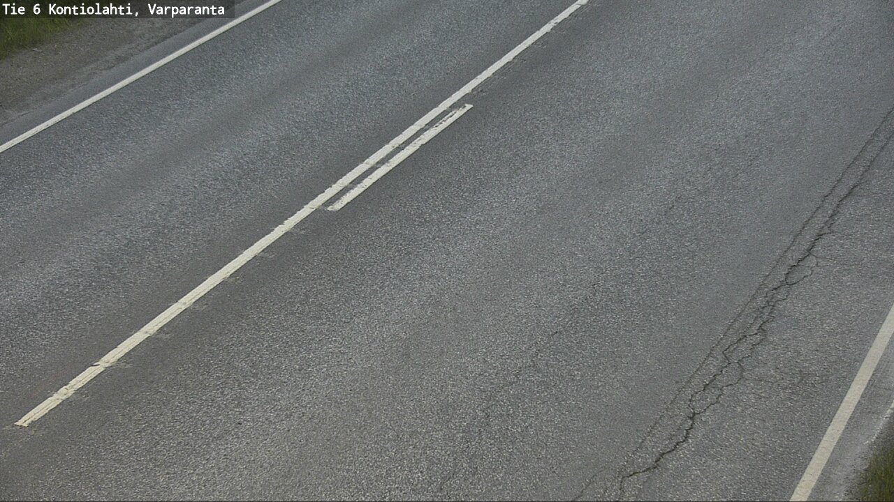 Weather Camera Image Väg 6 Kontiolax, Varparanta, Kontiolahti, Pohjois-Karjala