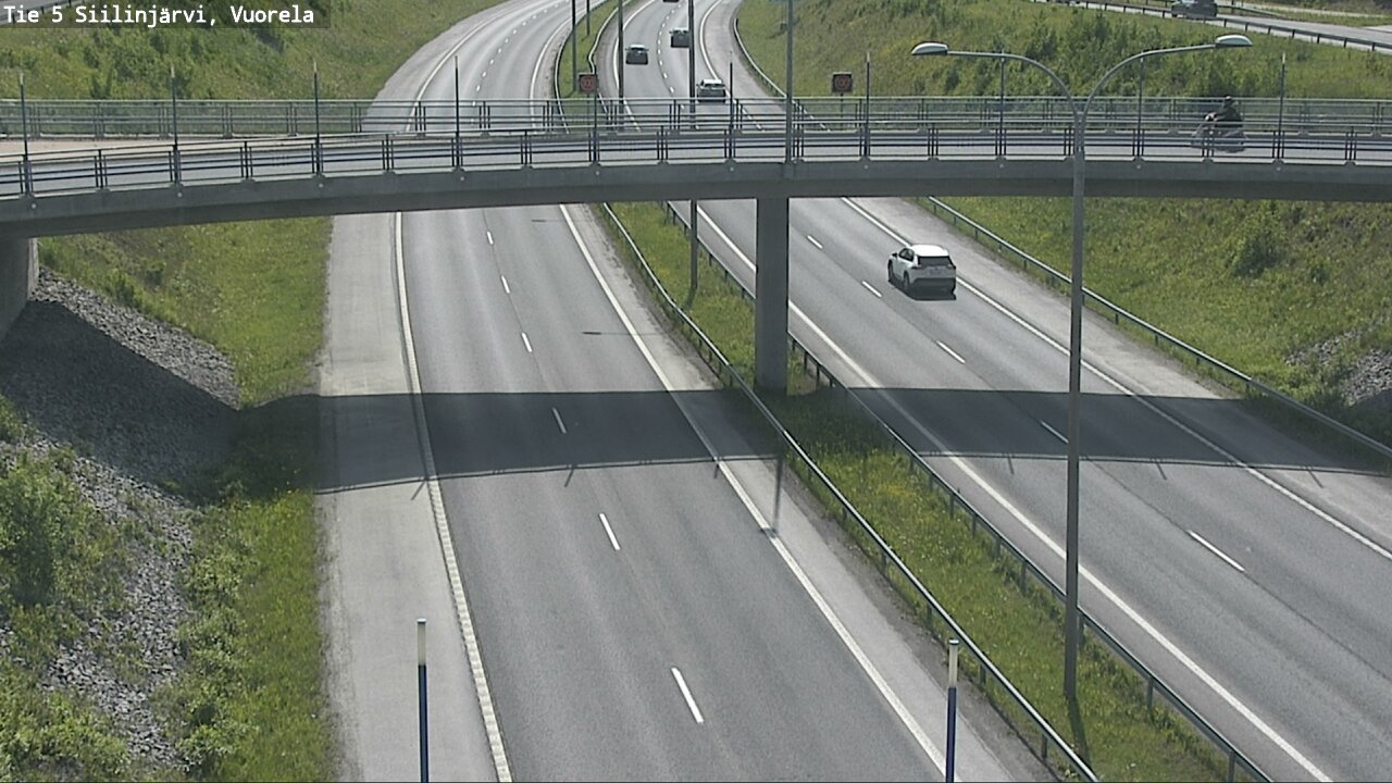 Weather Camera Image Road 5 Siilinjärvi, Vuorela, Siilinjärvi, Pohjois-Savo