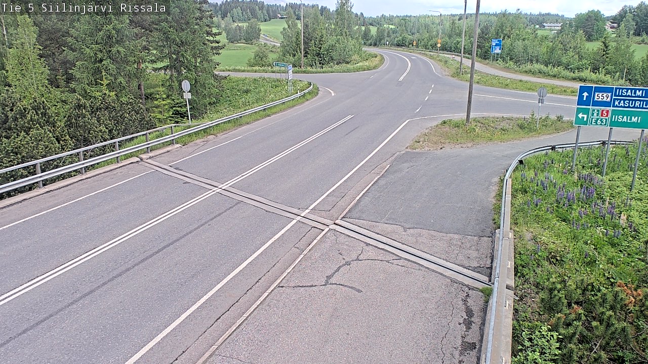 Kelikamerat Kuva Tie 5 Siilinjärvi, Rissala, Siilinjärvi, Pohjois-Savo