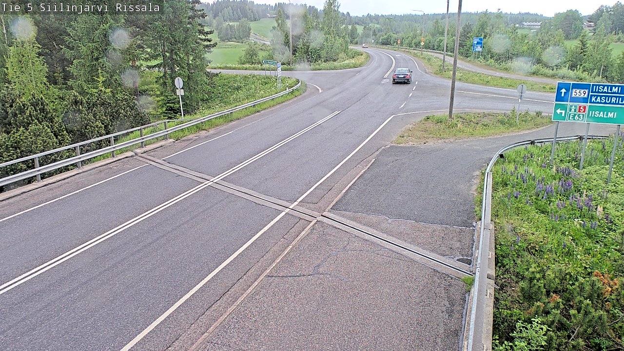 Kelikamerat Kuva Tie 5 Siilinjärvi, Rissala, Siilinjärvi, Pohjois-Savo