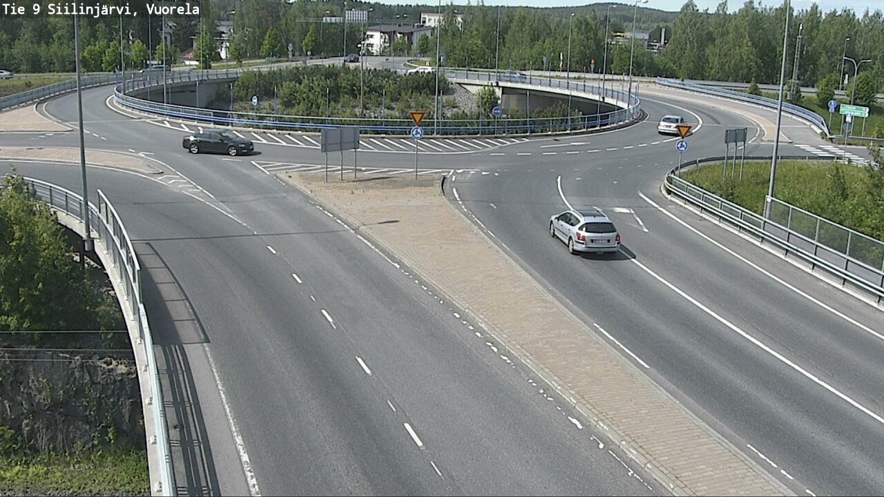 Weather Camera Image Road 9 Siilinjärvi, Vuorela, Siilinjärvi, Pohjois-Savo